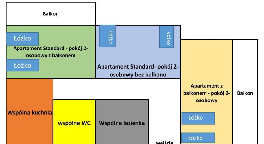 Pokoje W Apartamencie Danuta Гдиня Стая снимка