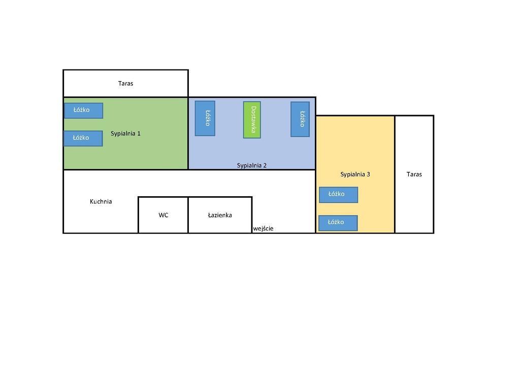Pokoje W Apartamencie Danuta Гдиня Стая снимка